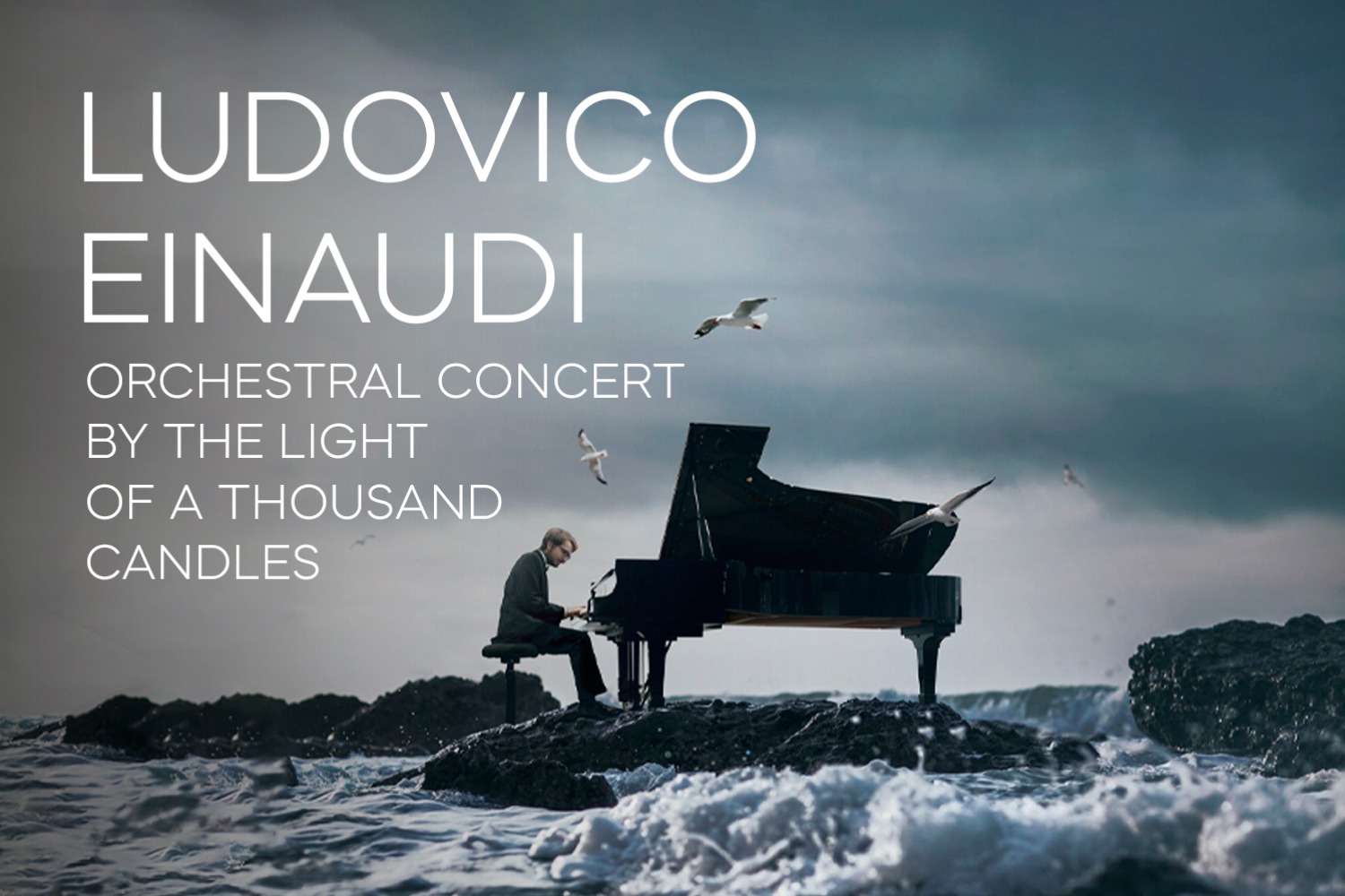 Ludovico Einaudi - תזמורת לאור אלף נרות (20:00)